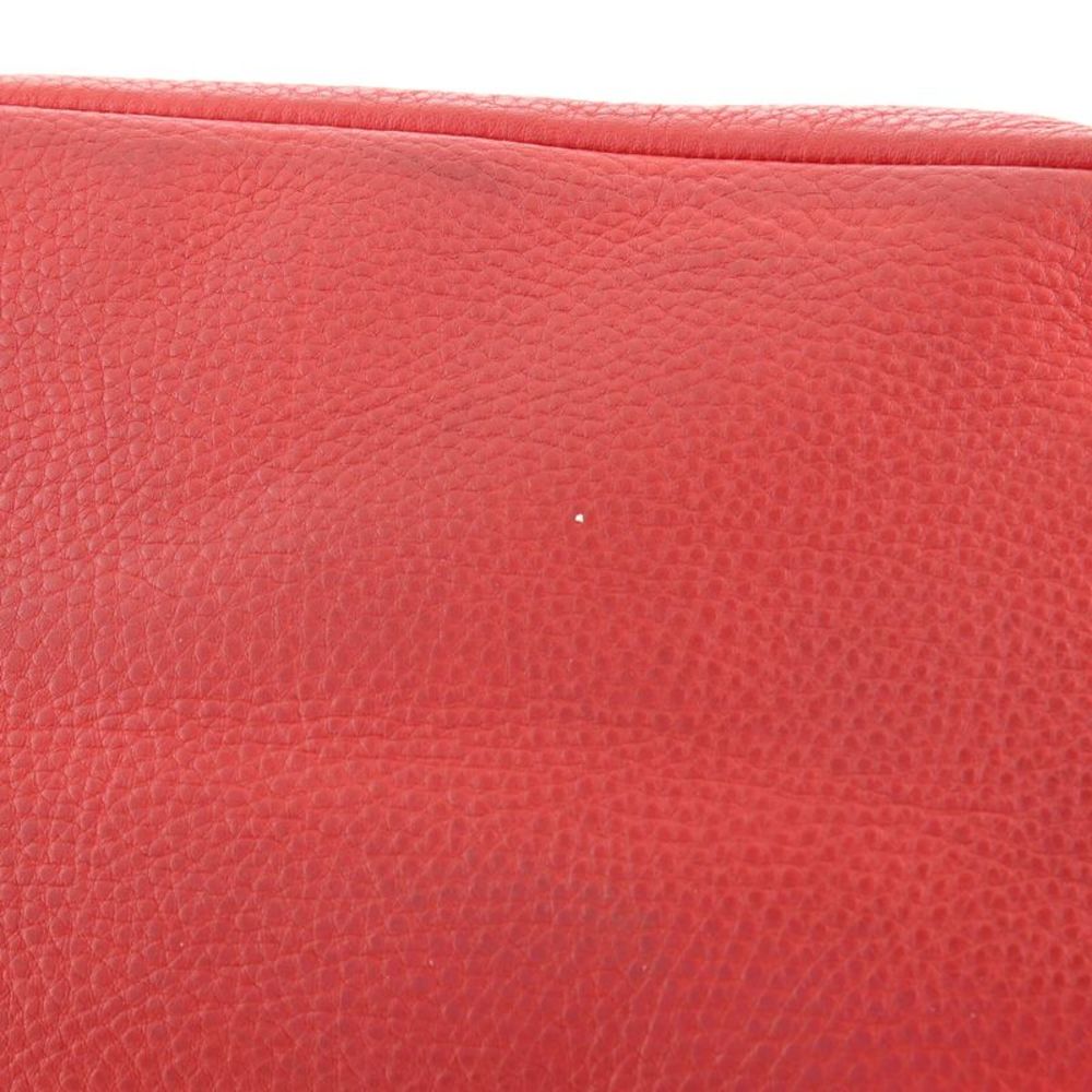 Prada Convertible Open Tote Vitello Daino Medium Red - Picture 6 of 10